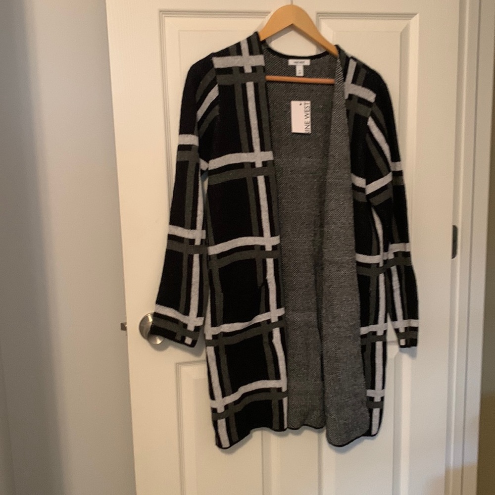 NWT Nine West long open cardigan